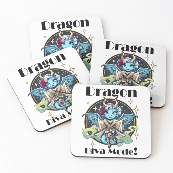 Item preview, Dragon Diva Mode by LaLi Designs | Quirky Fantasy Art designed and sold by LaLi-Designs.