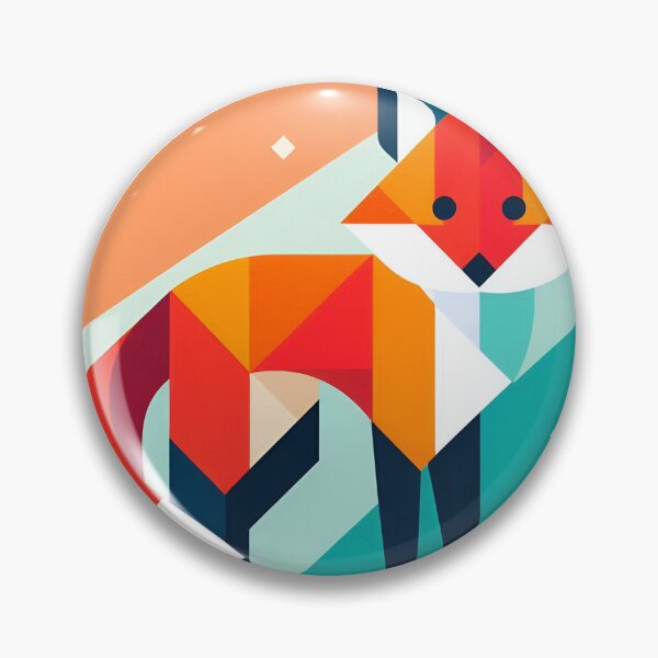 Item preview, Geometric Fox designed and sold by RiceArtShop.