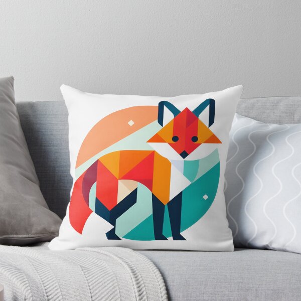 Item preview, Geometric Fox designed and sold by RiceArtShop.
