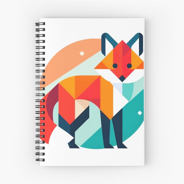 Item preview, Geometric Fox designed and sold by RiceArtShop.