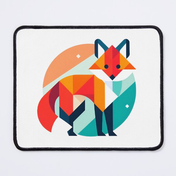 Item preview, Geometric Fox designed and sold by RiceArtShop.
