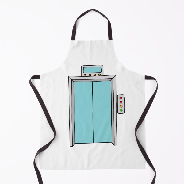 Item preview, Doodle of a glass elevator with buttons designed and sold by rasagamastore.