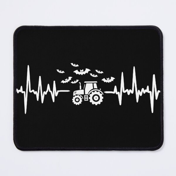Item preview, Halloween Tractor Heartbeat Design for Farmers designed and sold by Inspire-DuDe.