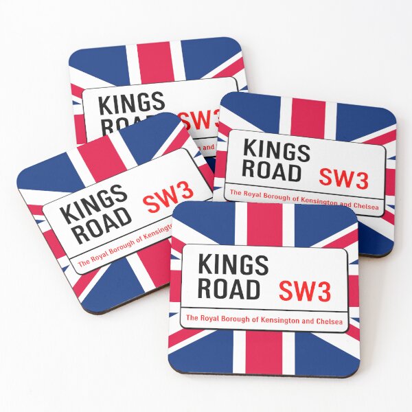 Item preview, Kings Road - London's Famous Iconic Places V1b designed and sold by RetrospectUK.