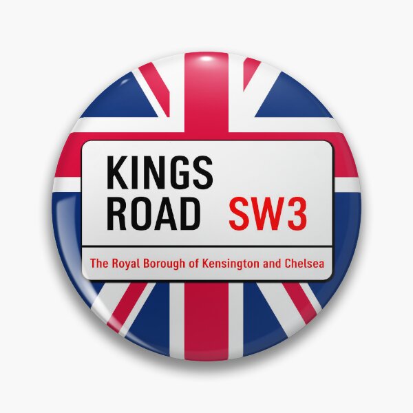 Item preview, Kings Road - London's Famous Iconic Places V1b designed and sold by RetrospectUK.