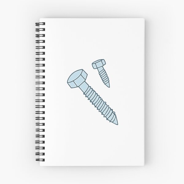 Item preview, Doodle of galvanized screws designed and sold by rasagamastore.