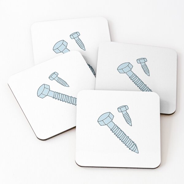 Item preview, Doodle of galvanized screws designed and sold by rasagamastore.