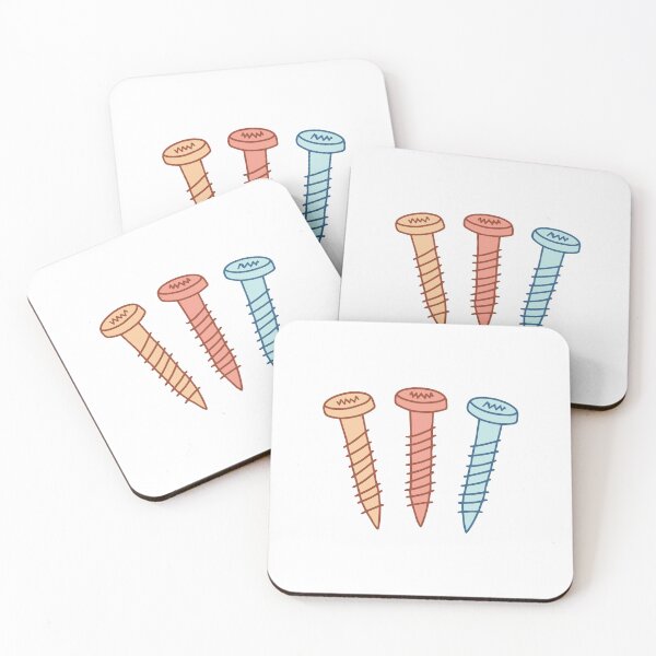 Item preview, Doodle of galvanized screws designed and sold by rasagamastore.