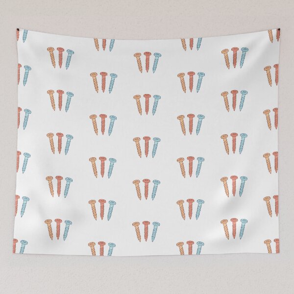 Item preview, Doodle of galvanized screws designed and sold by rasagamastore.