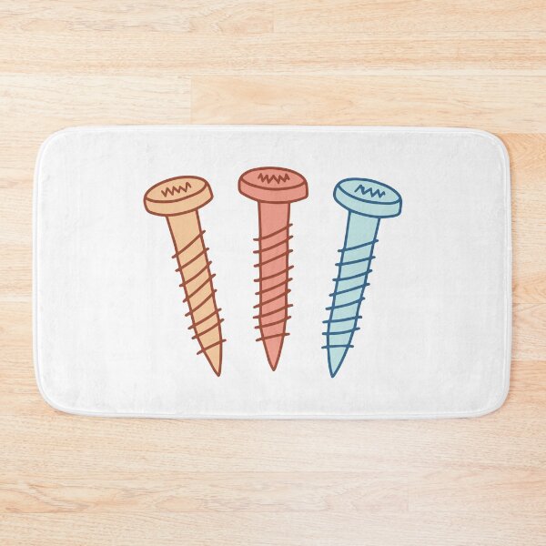 Item preview, Doodle of galvanized screws designed and sold by rasagamastore.