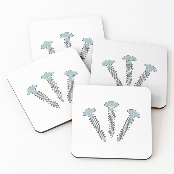 Item preview, Doodle of galvanized screws designed and sold by rasagamastore.