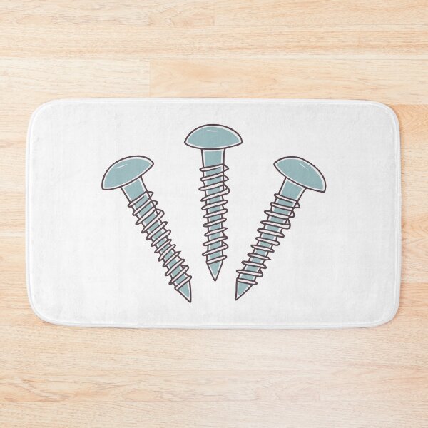 Item preview, Doodle of galvanized screws designed and sold by rasagamastore.
