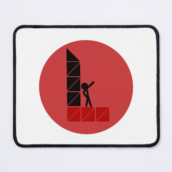 Item preview, Stickman on L letter designed and sold by Wish Design.