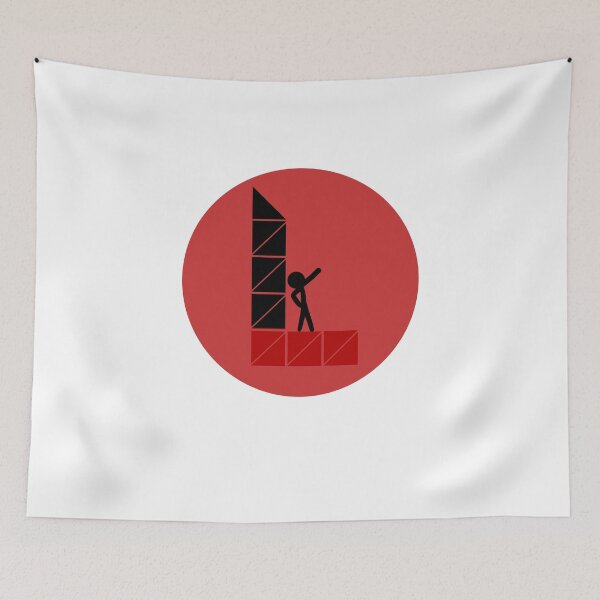 Item preview, Stickman on L letter designed and sold by Wish Design.