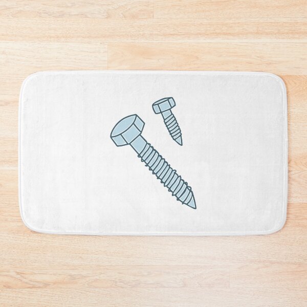 Item preview, Doodle of galvanized screws designed and sold by rasagamastore.