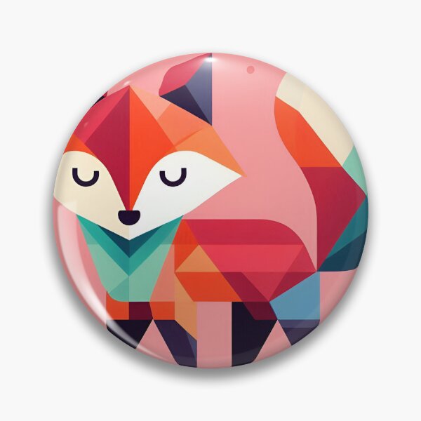 Item preview, Geometric Fox designed and sold by RiceArtShop.