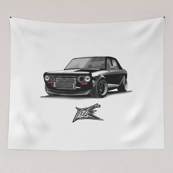 Item preview, datsun bluebird 510 black  designed and sold by NaquashM.