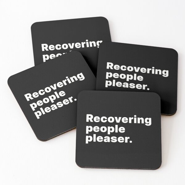 Item preview, Recovering people pleaser designed and sold by ThingsOnTees.