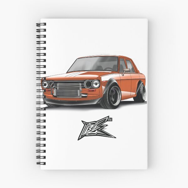 Item preview, datsun bluebird 510 orange  designed and sold by NaquashM.