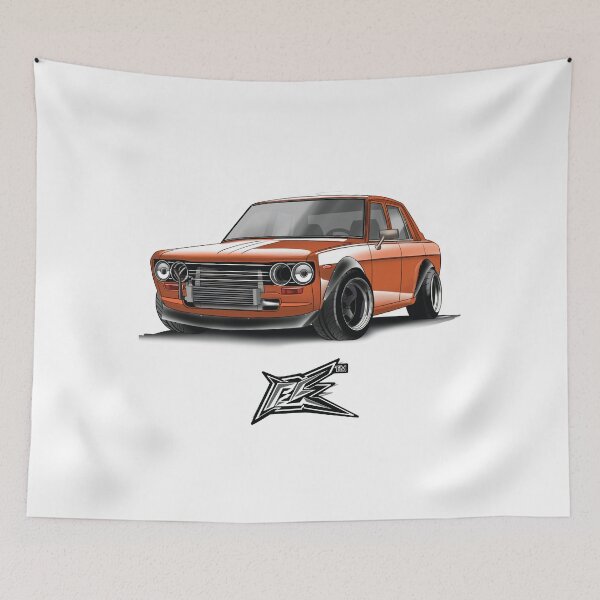 Item preview, datsun bluebird 510 orange  designed and sold by NaquashM.