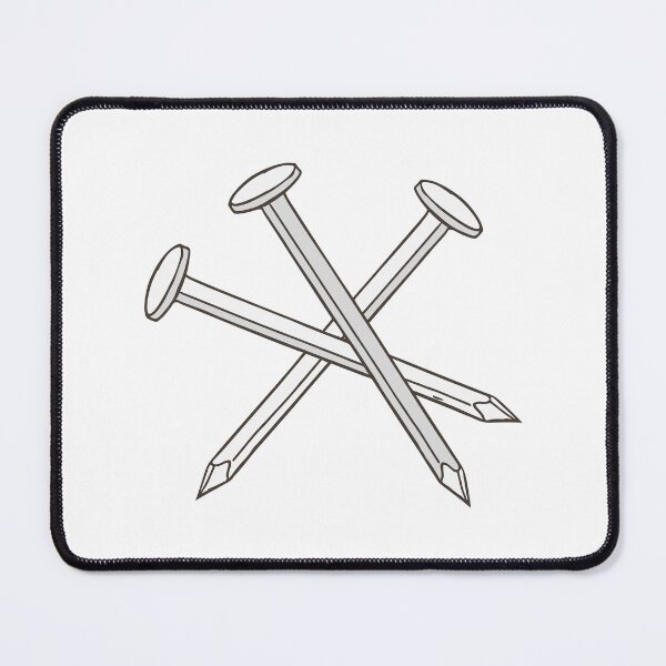Item preview, Doodle of heavy-duty nails designed and sold by rasagamastore.