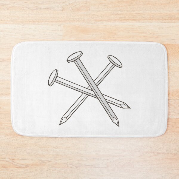 Item preview, Doodle of heavy-duty nails designed and sold by rasagamastore.
