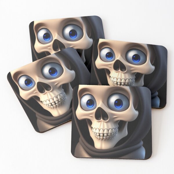Item preview, Skull with a hoodie designed and sold by PrintMeOnYou.