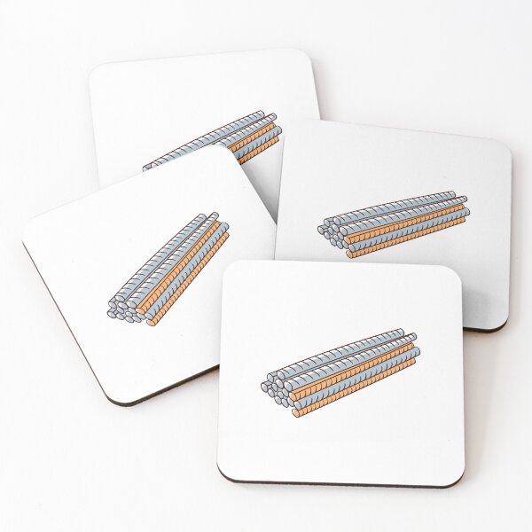 Item preview, Doodle of a constructed reinforced rebar designed and sold by rasagamastore.