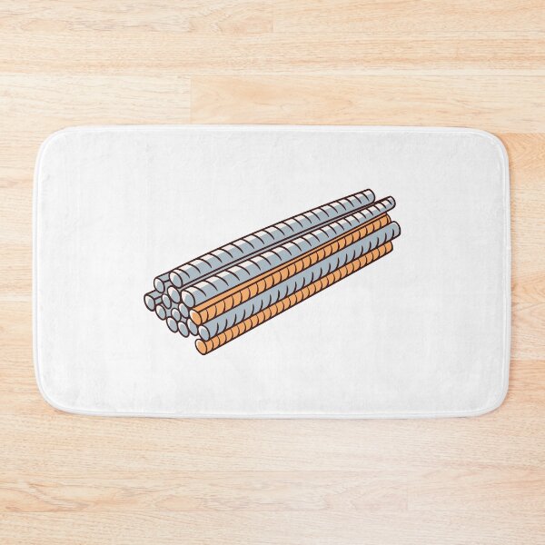 Item preview, Doodle of a constructed reinforced rebar designed and sold by rasagamastore.