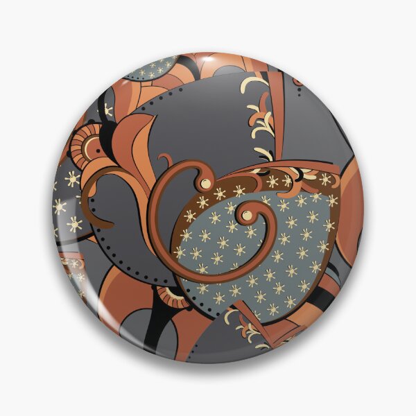 Item preview, Big abstract flower, Grey-brown version designed and sold by Alex  Blud.