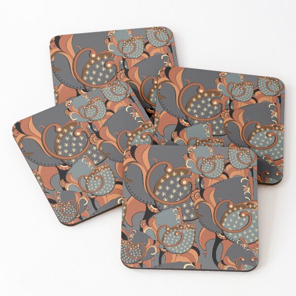 Item preview, Big abstract flower, Grey-brown version designed and sold by Alex  Blud.