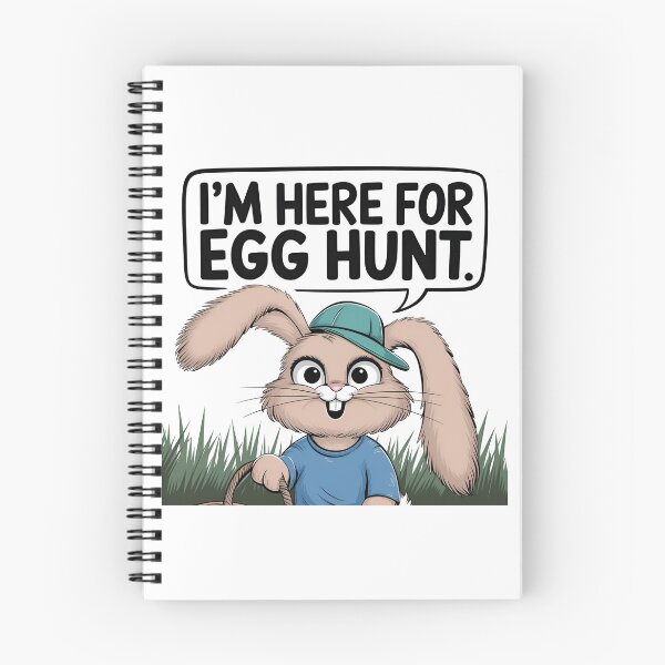 Item preview, I’m Here for the Egg Hunt designed and sold by RiceArtShop.