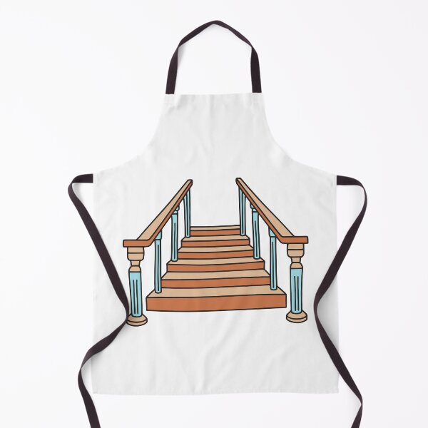 Item preview, wooden staircase with ornate banisters designed and sold by rasagamastore.