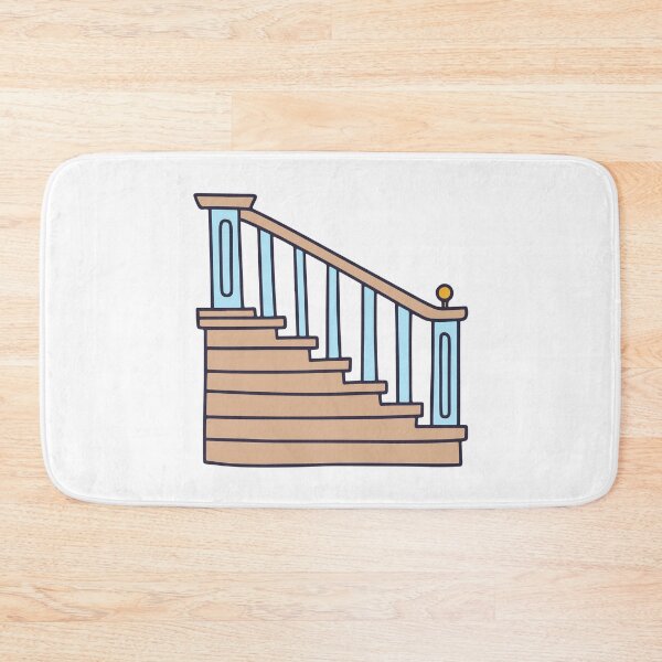 Item preview, Wooden staircase with ornate banisters designed and sold by rasagamastore.