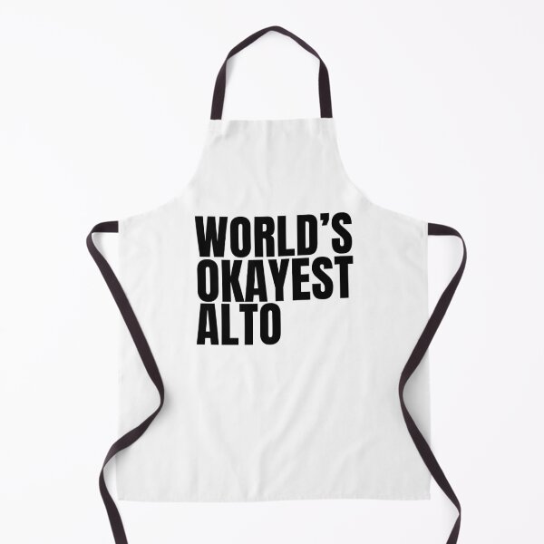 Item preview, World's Okayest Alto - Black designed and sold by Cutsandsparks.