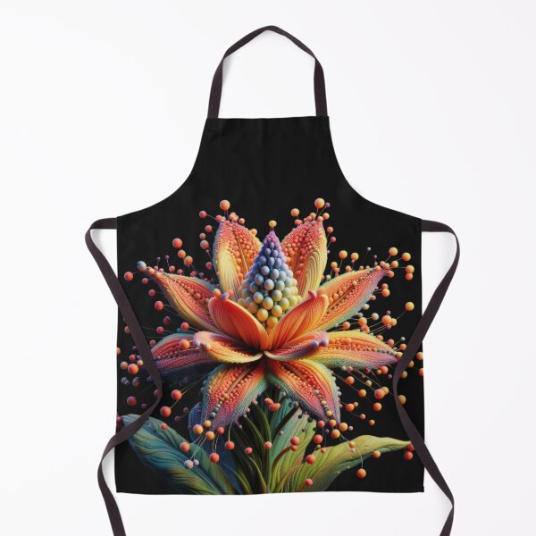 Item preview, Orange Alien flower designed and sold by Expressions-Sel.