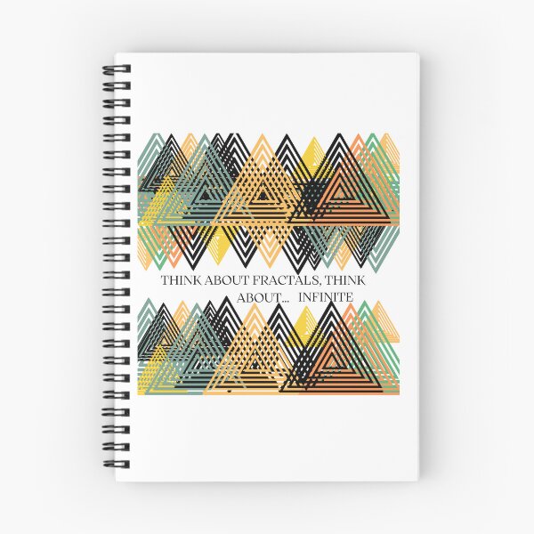 Item preview, Infinite Sierpinski Triangle Fractal Design – Think in Fractals, Think in Infinity designed and sold by StyleFused.