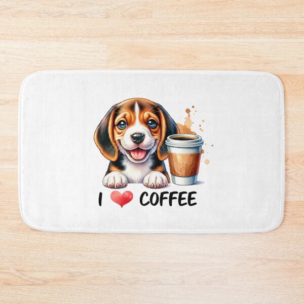 Item preview, Caffeine & Paws – 'I Need Coffee' Pet Lover's Collection designed and sold by artedigital99.