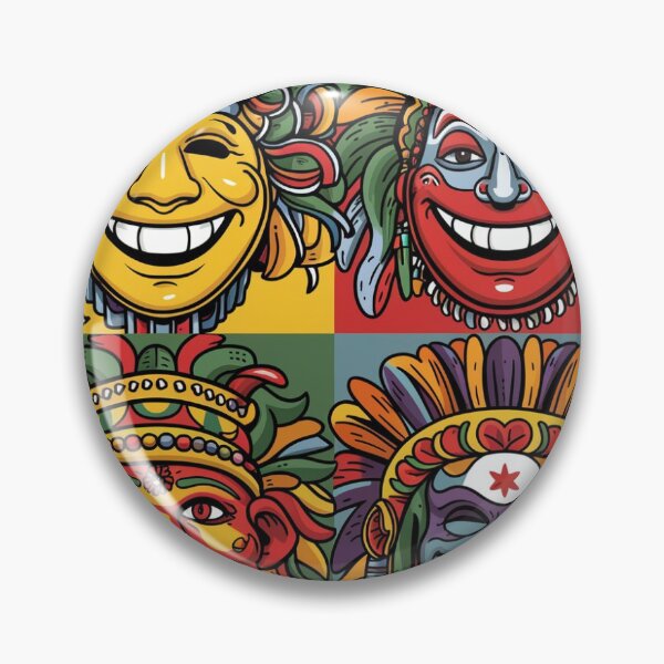 Item preview, Smiling Masks designed and sold by likbatonboot.
