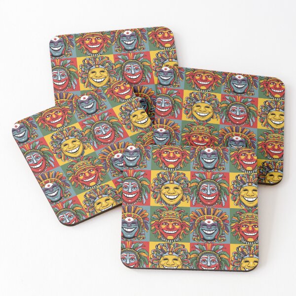 Item preview, Smiling Masks designed and sold by likbatonboot.