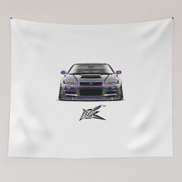 Item preview, nissan skyline gtr r34 midnight purple  designed and sold by NaquashM.