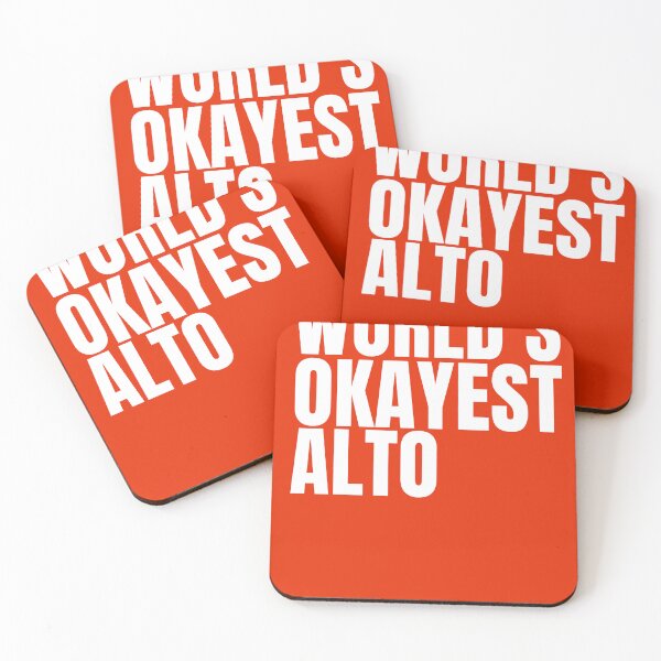 Item preview, World's Okayest Alto - White designed and sold by Cutsandsparks.