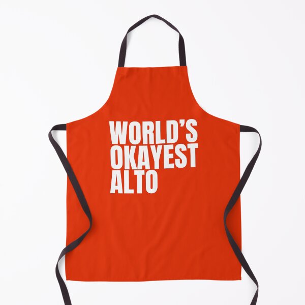 Item preview, World's Okayest Alto - White designed and sold by Cutsandsparks.