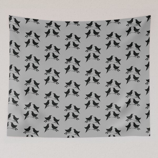 Item preview, Four Calling Birds Retro Mid-Century Cut-Out 8 designed and sold by taiche.