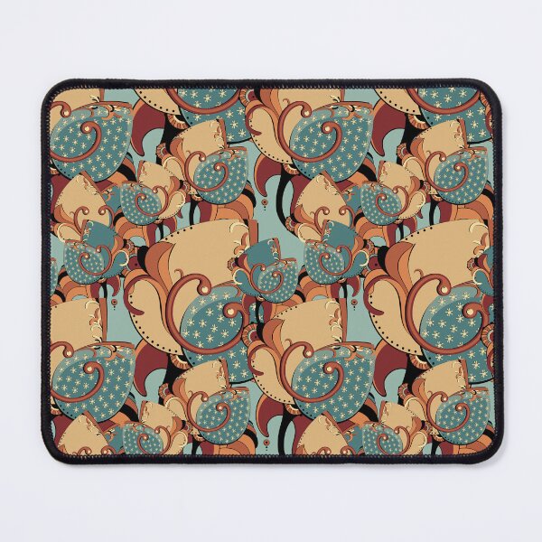 Item preview, Big abstract flower, Blue and brown version designed and sold by Alex Blud.