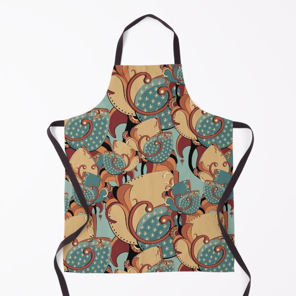Item preview, Big abstract flower, Blue and brown version designed and sold by Alex  Blud.
