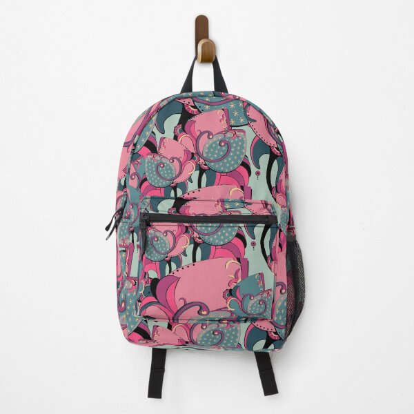 Item preview, Big abstract flower, Pink and blue version designed and sold by Alex Blud.