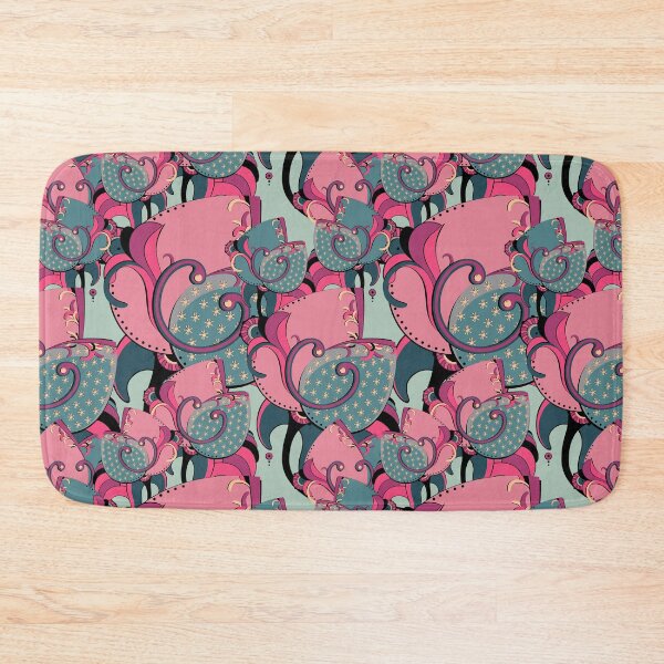 Item preview, Big abstract flower, Pink and blue version designed and sold by Alex  Blud.