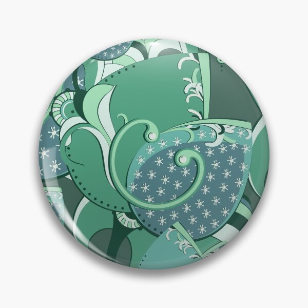 Item preview, Big abstract flower, Emerald version designed and sold by Alex  Blud.