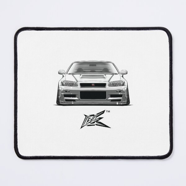 Item preview, nissan skyline gtr r34 white  designed and sold by NaquashM.